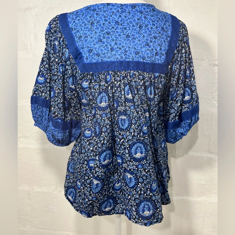 OLD NAVY BOHO PEASANT TOP (a240) - Picture 12 of 14